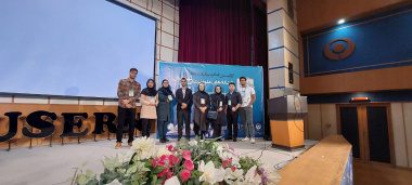 حضور مسئول و اعضای کمیته دانشجویی توسعه آموزش در اولین کنگره سالیانه دانشجویی دانشگاه‌های علوم پزشکی تهران